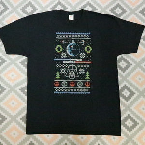 STAR WARS Death Star Darth Vader Holiday Tee